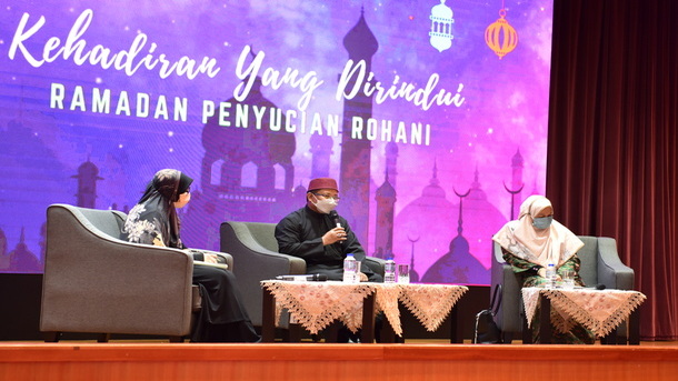 4 Mac 2022 - Forum Agama Anjuran Puspanita JANM (Biro Agama PUSPANITA MOF) - “Kehadiran Yang Dirindui : Ramadan Penyucian Rohani