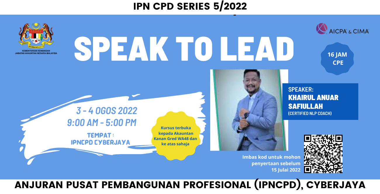 IPN CPD Series 5/2022 – Speak To Lead