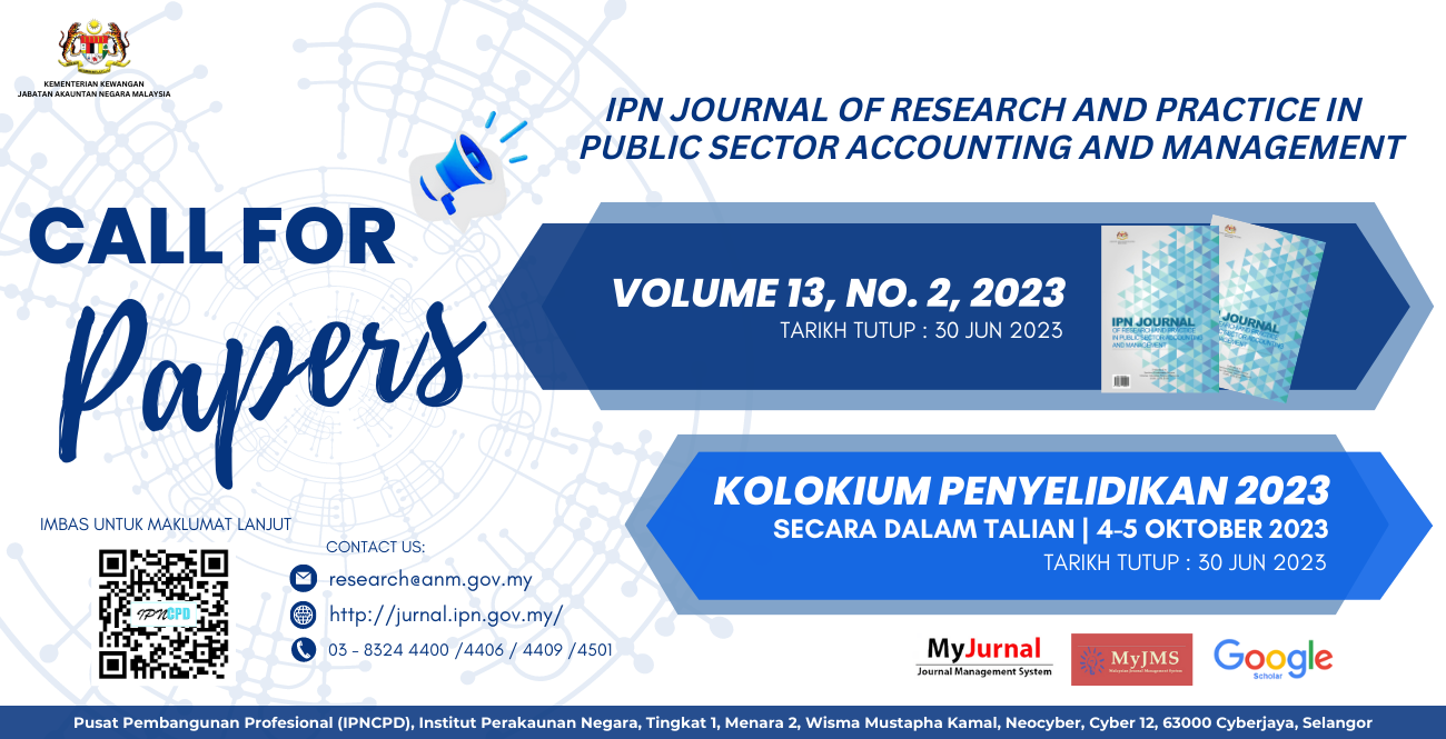  IPN Journal Of Research And Practice In Public Sector Accounting And Management