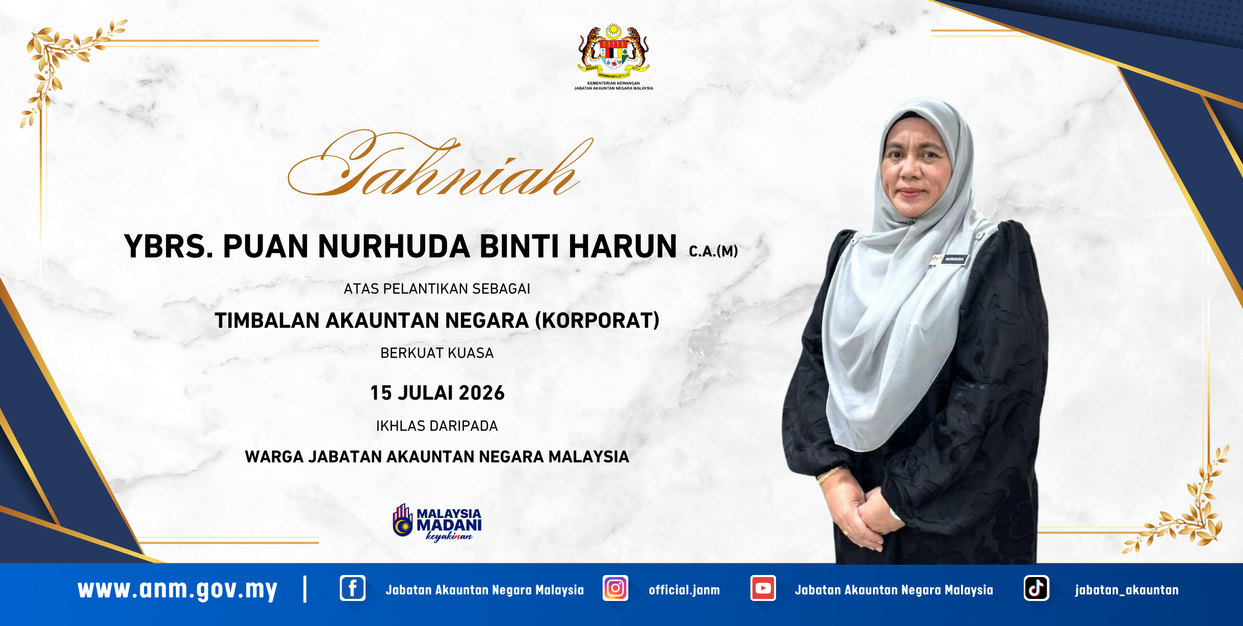Tahniah TANK