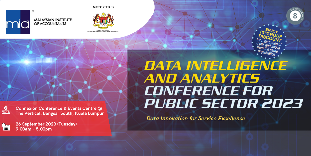Persidangan Data Intelligence And Analytics (Public Sector) Tahun 2023