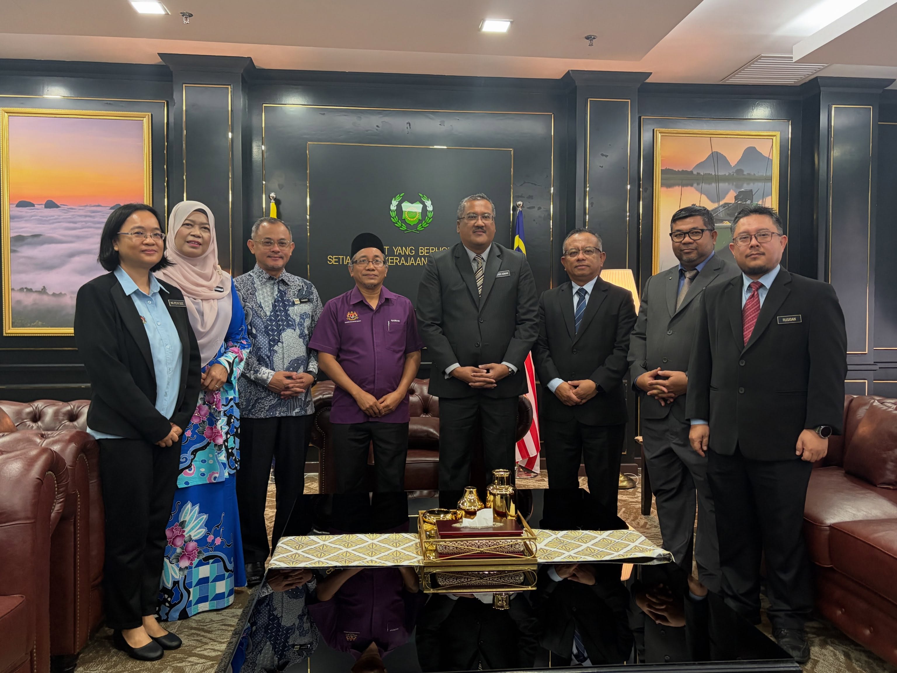 Kujungan Akauntan Negara Malaysia ke Pejabat Yang Berhormat Setiausaha Kerajaan Negeri Kedah