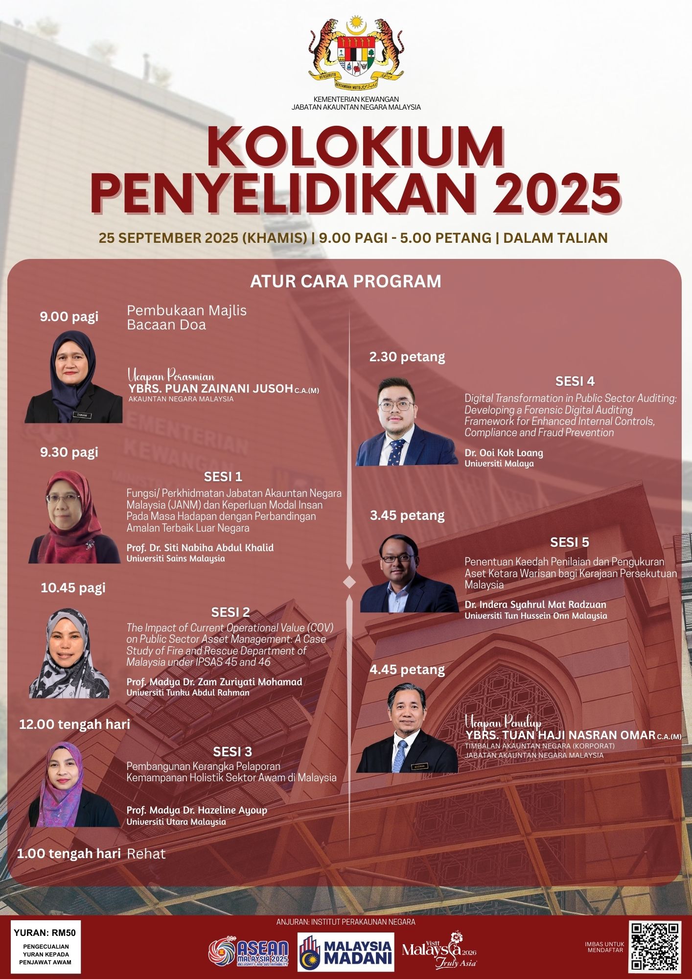 Aturcara Kolokium Penyelidikan 2025